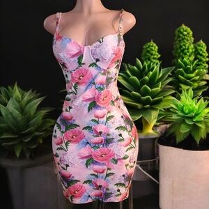 Fashion Nova Pink Bodycon Dress